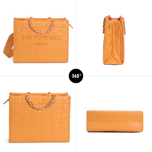 Image of Chinllo Tote Bag for Women Top Handle Satchel Purse and Handbags with Shoulder Strap