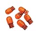 Piumeif Pair (2) T20 7440 WY21W Turn Signal Light Bulb (12V 21W) fit for 06 Accord CRV RAV4 REIZ Camry Corolla, 2000 lexus es300/es330, 2010 Subaru, BMW E46 Amber Bulbs