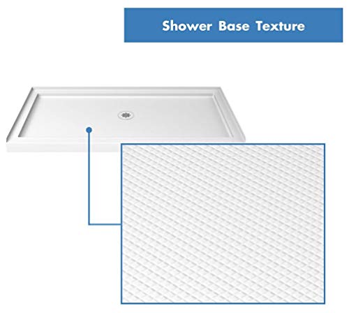Image of DreamLine SlimLine Single Threshold Shower Base in White | DLT-1136480