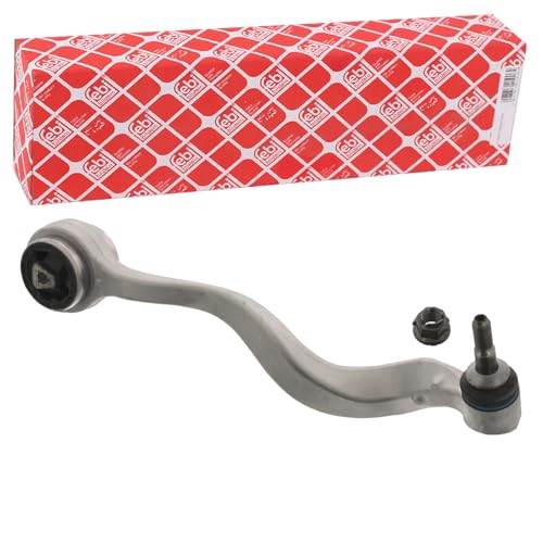 febi bilstein 46166 Control Arm with hydraulic bush, joint and nut, pack of one