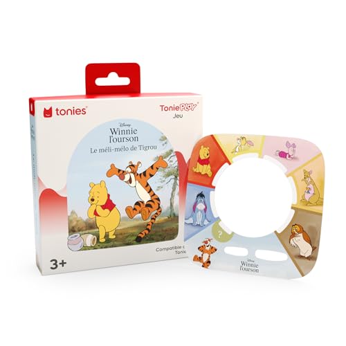 tonies Jeu Tonieplay Winnie l'ourson : Le méli-mélo de Tigrou, Compatible avec La Toniebox 2, Jeu 3 à 9 Ans, Boîte à Histoires et contrôleur tonieplay...