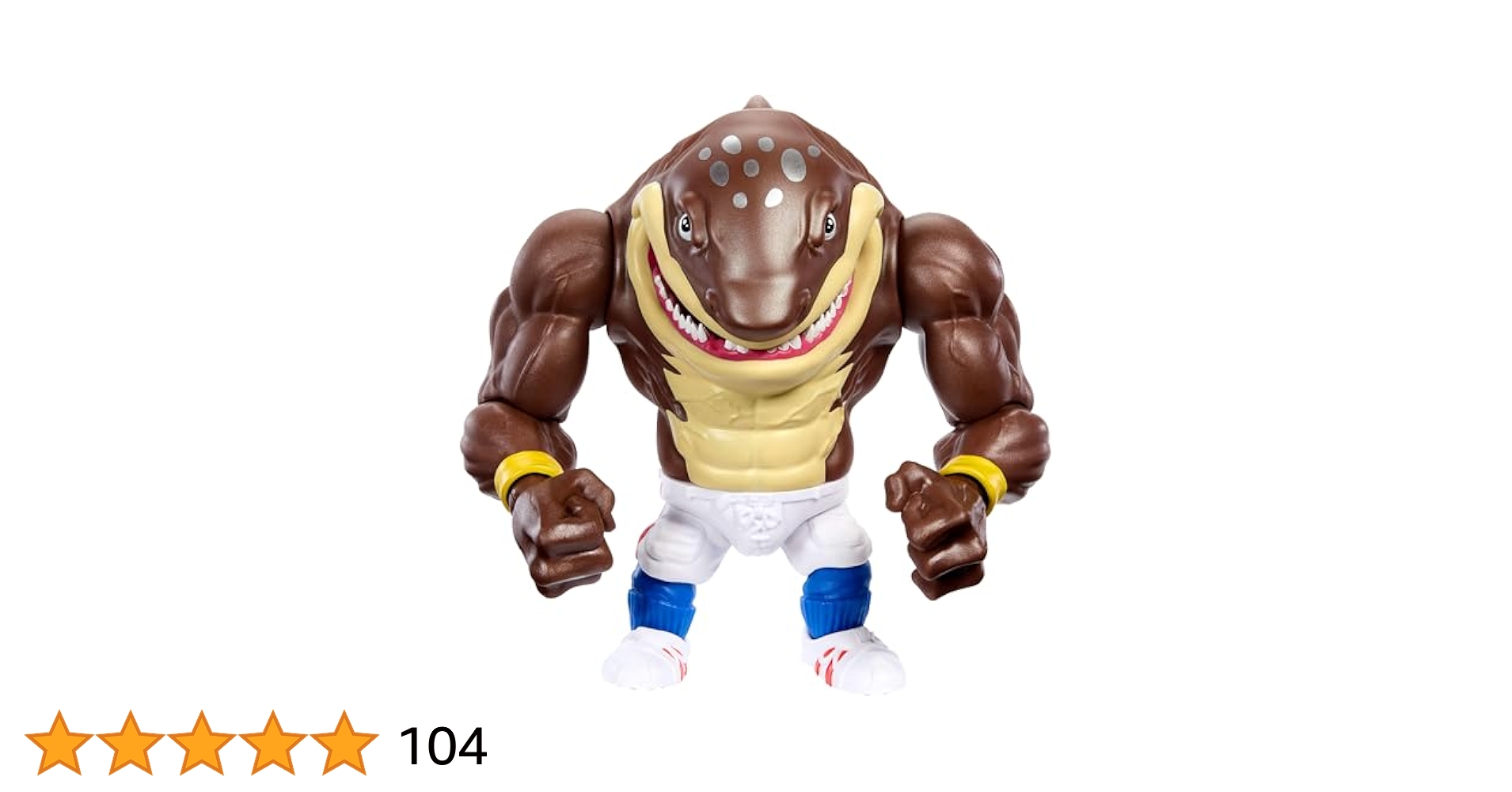 【新品未開封】 Street Sharks BIG SLAMMU Street Sharks 30th Anniversary Slammu Action Figure Mattel