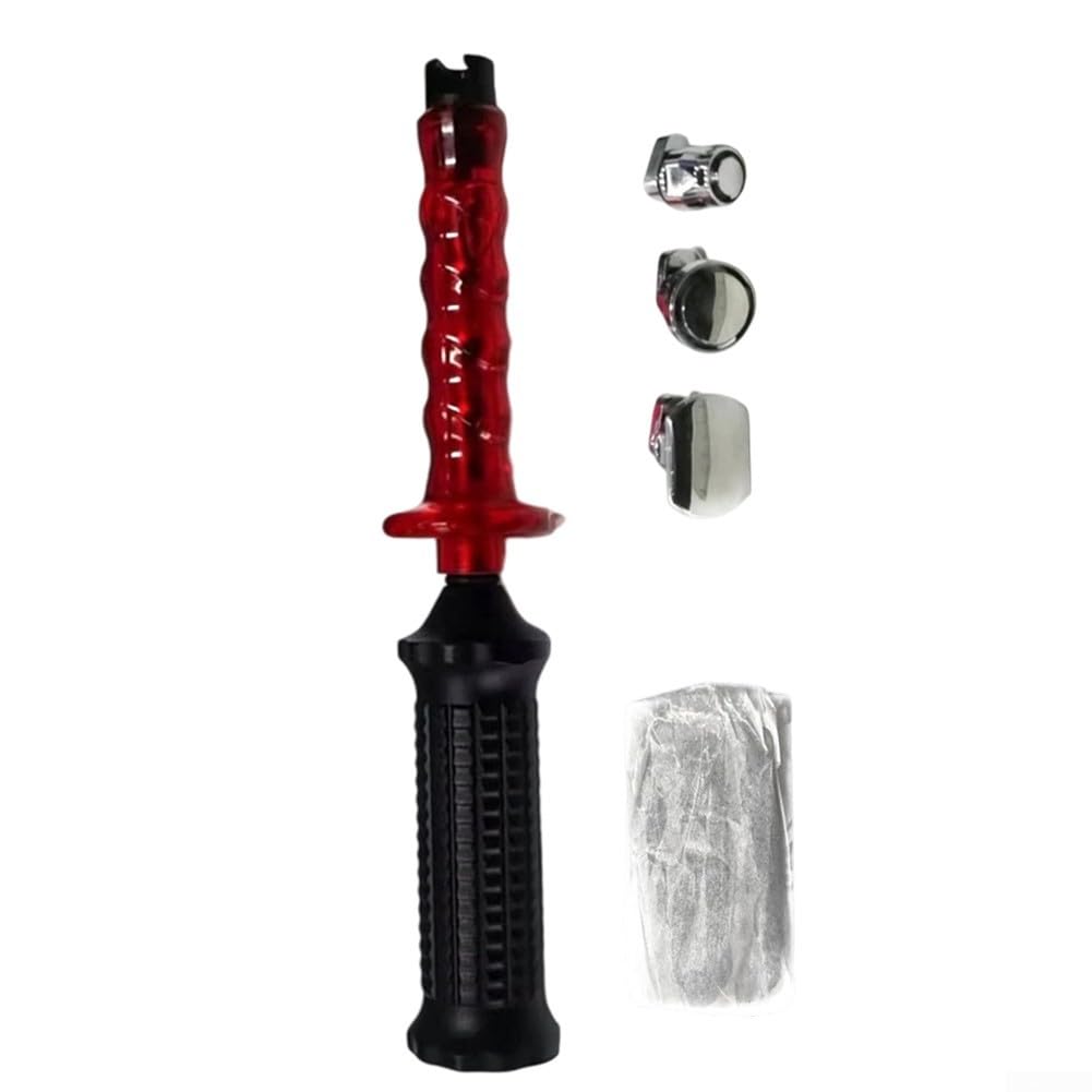für pdr Slide Hammer Zahnzieher Set mit Zuglaschen, Lackschaden Reparatur Werkzeug für Auto Dellen und Hagelschäden, Kaltkleber Technik ohne Erhitzen, universell einsetzbar