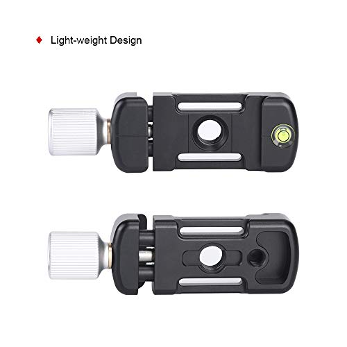 SUNWAYFOTO DDC-26LT QR-Plate + zacisk Combo kompatybilny z płytką Arca/RRS QR (26 mm), zacisk z gałką śrubową, materiał aluminiowy