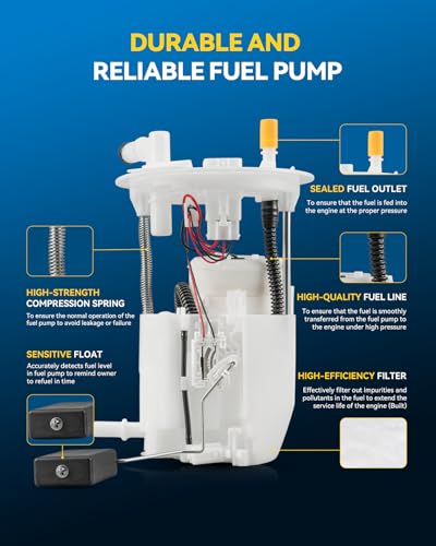 Image of PHILTOP Electric Fuel Pump Assembly FG1551 Fit for Ford Explorer