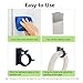 10Pcs Oxygen Hose Hanger Holder,Adjustable Tube Clip, Oxygen Tubing Holder - Oxygen Hose Organizer Avoids Hose Tangle and Allows You to Sleep Better