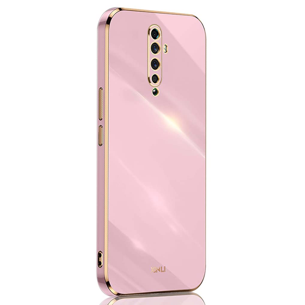 SEAHAI Cover Per Oppo Find X2 Neo – Custodia Sottile In TPU Con Glitter – Design Elegante Phnom Penh – Antishock E Ricarica Wireless – Rosa