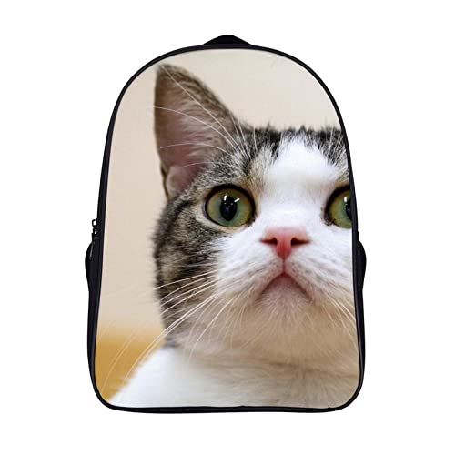 Cadeaux pour enfants sac d'école unisexe motif chat 3D