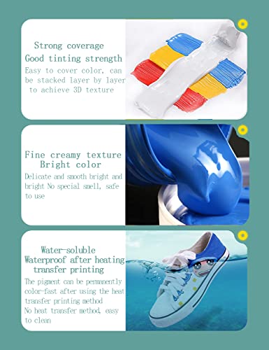 dgaga 8pcs chalk paste with mini squeegeesscreen printing inkchalk paste paint for stencilreusable self adhesive silk screen stencils paste starter kitchalkboard paint for craft diy home 50gjar