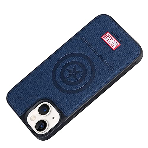 Tinplanet Case For Iphone 14 Pro Max 6.7-Inch With Comics Superhero Character - Captain, Blue #TOP7