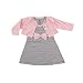 Hudson Baby Baby Girls' Cropped Cardigan and Racerback Dress