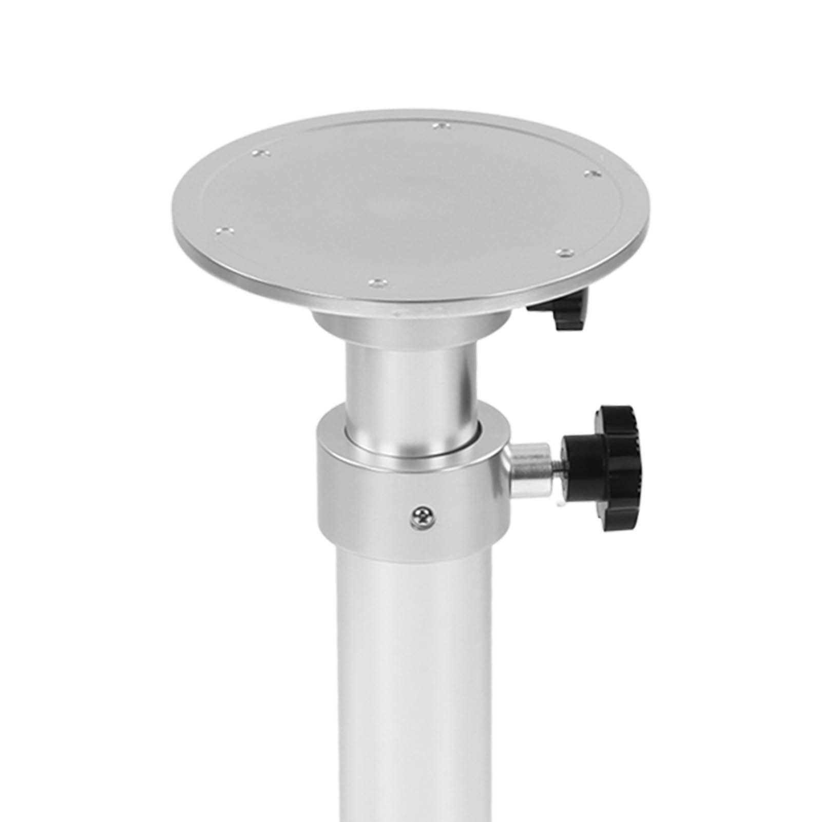 Socle de Table, Socle de Table réglable pour Bateau Marin, Pied de Table 445 à 690 mm réglable en Alliage d'aluminium avec Rotation à 360° pour Camping-Car, Yacht, Maison