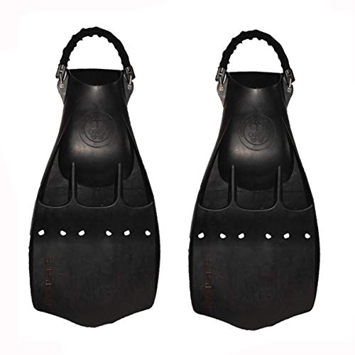 OMS Monoprene Slipstream Scuba Diving High Performance Fins (LG)