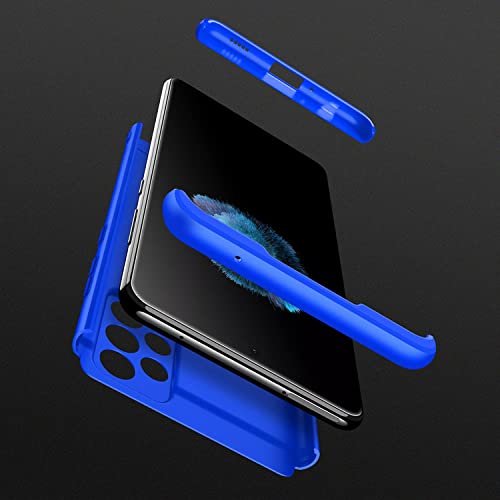 Image of Kapa Double Dip Full 360 Protection Back Case Cover for Samsung Galaxy A73 (5G) (Blue)