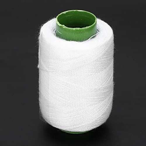 Hilo de coser profesional de poliéster, alta resistencia y color duradero. Set de 10 rollos negro y blanco para bordado y máquinas de coser miniatura 3