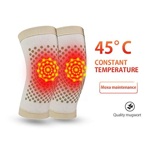 Bticx Self-Heating Knee Braces, Wormwood Self-Heating Knee Braces Warm Knee Pads Sleeves Knee Brace Support For Knee Injury & Muscle Pain Relief Men And Women #TOP4