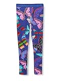 leggings niña el corte ingles Cinturilla con lurex plateado Desigual Legging_Tarta Leggings, Azul, 9-10 Años para Niñas