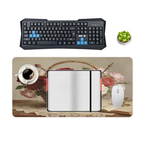 Fleurs De Mai Desk Pad impermeable grande 30x60 cm miniatura 4
