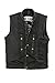 Chaqueta de Cuero sin Mangas - Style Sons of Anarchy - Chaqueta...