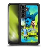 Head Case Designs Licenza Ufficiale Manchester City Man City FC Bernardo Silva 2024/25 Prima Squadra Custodia Antiurto Ultra Blindata Compatibile con Samsung Galaxy S24+ 5G