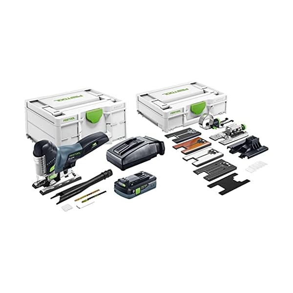 Festool Caladora de péndulo a batería PSC 420 HPC 4,0 EBI-Set CARVEX