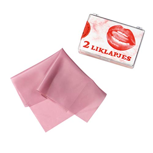 Beffy - Latex Lecklappen / Lecktuch - mehr Sicherheit während des Oralverkehrs - geringeres Ansteckungsrisiko für Geschlechtskrankheiten - Einzeln (1x2 Tücher)