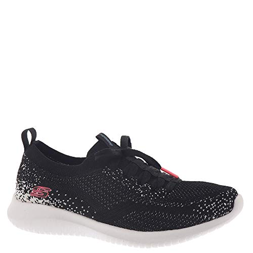 Skechers Skechers Women's Athleisure Sneaker, Black/White,7.5 M US