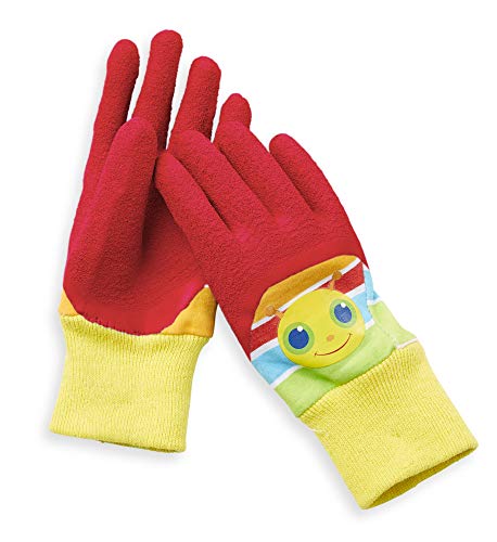 Melissa & Doug Giddy Buggy Good Gripping Gardening Gloves With Easy-Grip Rubber on Palms