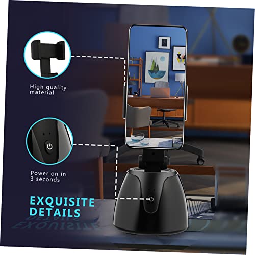 Soporte de teléfono con seguimiento facial y rotación horizontal para vídeos 5