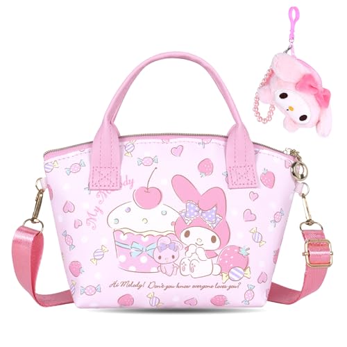 Cartoon Handbag Cute Messenger Bag Mini Small Tote Bag Synthetic leather Crossbody Bag Satchel Shoulder Purse