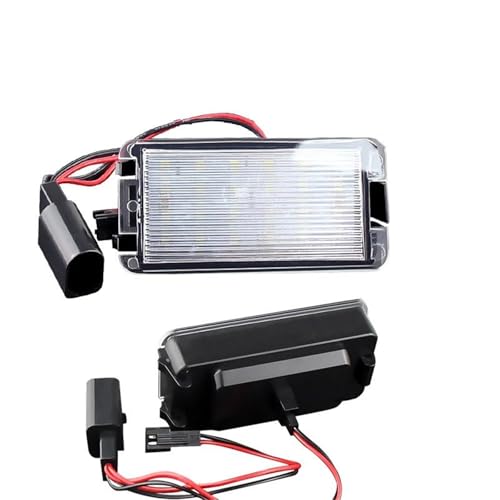 Luces LED para matrícula sin parpadeos para Seat Altea 2005 y Seat Arosa 1997