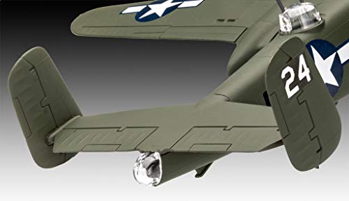 Revell RV63650 Model Set B-25 Mitchell Modellbausatz + Zubehör, 1:72/22,3 cm, 1/96 – Bild 6