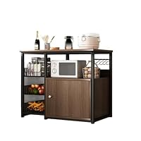 Amazon｜JoFist食器棚 ロータイプ キッチンボード 幅80cm/100cm/120cm