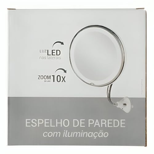 Espelho de Parede com Led, perfeito para Camarim Maquiagem