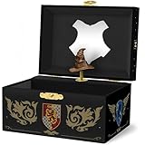 Mini Treasures Harry Potter Jewelry Box for Girls - Musical Jewelry Box with Spinning Figurine, Harry Potter Toys for Kids Ages 3-7 - 6 x 4.7 x 3.5 in