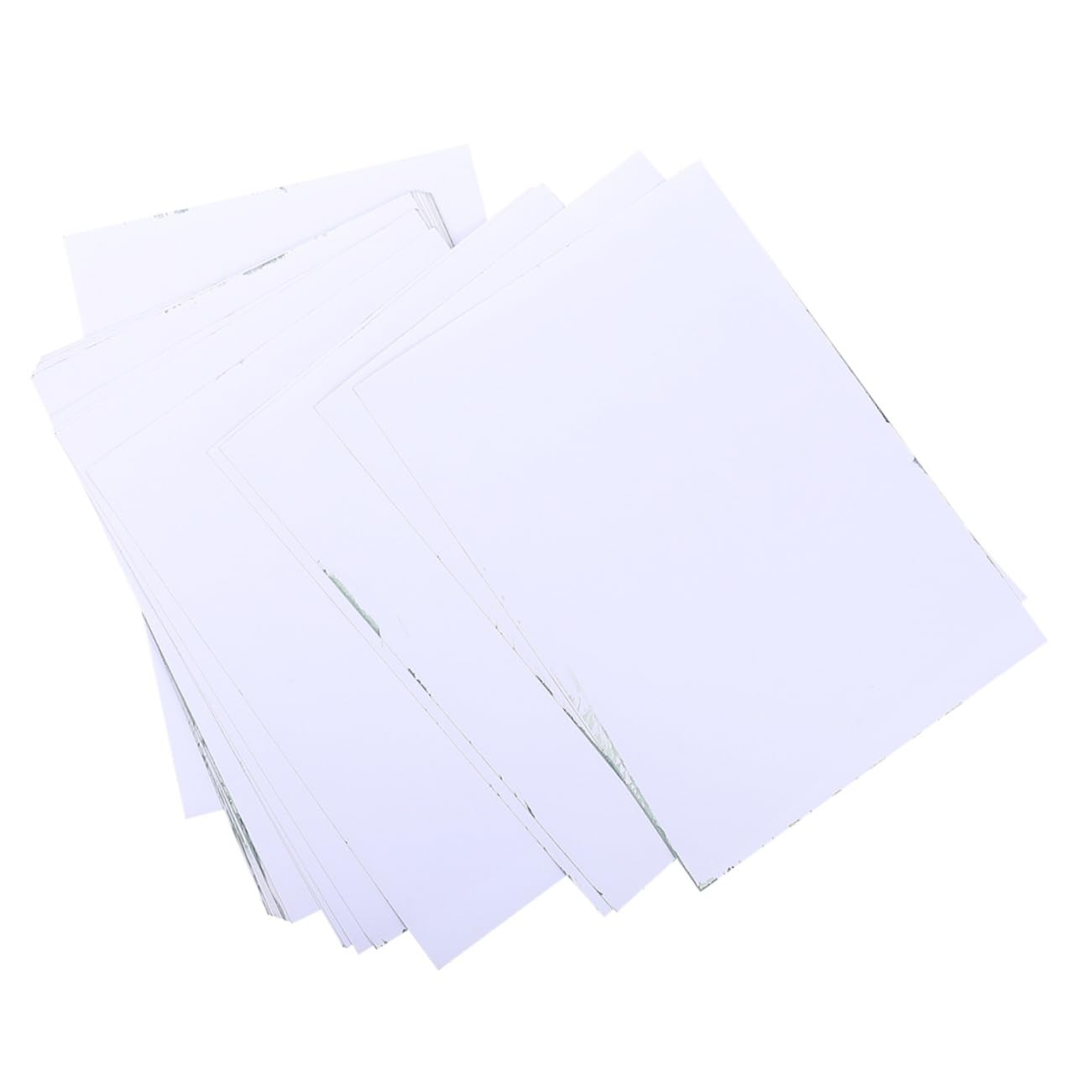 Balacoo 48 Sheets Sun Art Paper Art Paper for Tools for Stuff Drawing Paper for Sun Art Paper Kit Cyanotype Art Printing Paper Paper White Solar Print Paper Blank A4