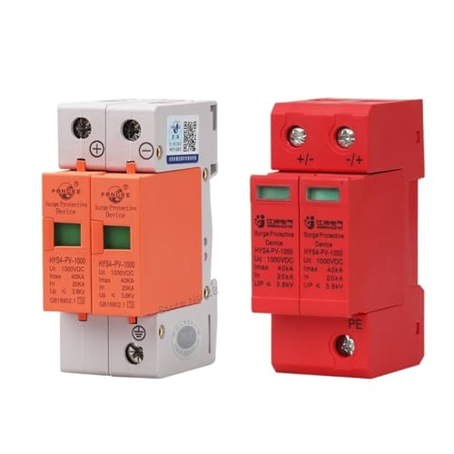 Protection contre les surtensions DC 500V 2P pour rail DIN domestique