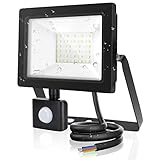 【IP65 Impermeable】La faro led es IP65 .Inoxidable y tratado superficialmente con adsorción electrostática de alta calidad lo que garantiza resistencia a la lluvia, nieve y arena.Puede brindarle una noche brillante y segura donde sea que esté instalado .