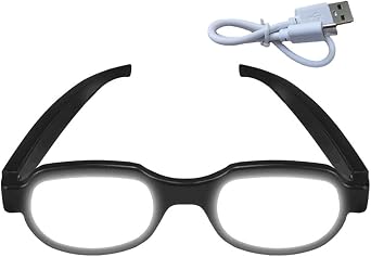 Japan Anime Manga LED Light up Glasses Eyewear Funny Toy Parody Costumes Cosplay Novelty Props Gag Gift