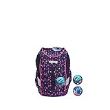 Gesehen werden: Der Vorschulrucksack ist von vorn und von der Seite mit Reflektoren ausgestattet und bietet mehr Sichtbarkeit am Tag und bei Nacht,