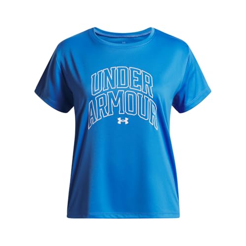 Under Armour Girls' Tech Varsity Graphic Short Sleeve T Shirt