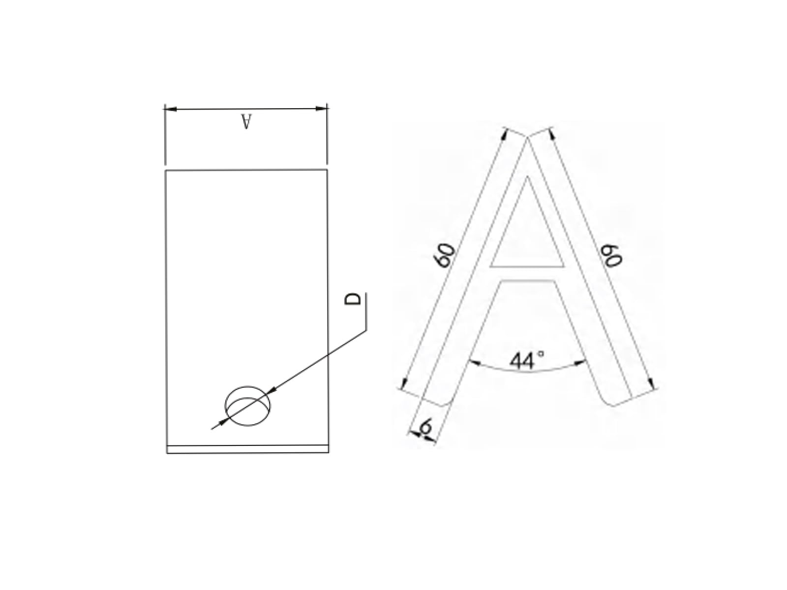 Profilato alluminio 40x80L scanalatura 8 tipo I