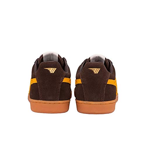 Image of Gola Equipe Suede - Sneakers for Men - Contrasting Wingflash - Heel Return - Durable Cupsole - Low Silhouette