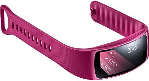 Amazon.com: Samsung Gear FIT2 sm-r360 Sports Band SmartWatch/iPhone  compatibles [Asia versión] (Tamaño pequeño), color rosa : Electrónica