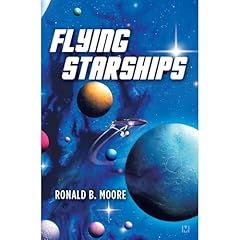Flying Starships Audiolibro Por Ronald Moore arte de portada