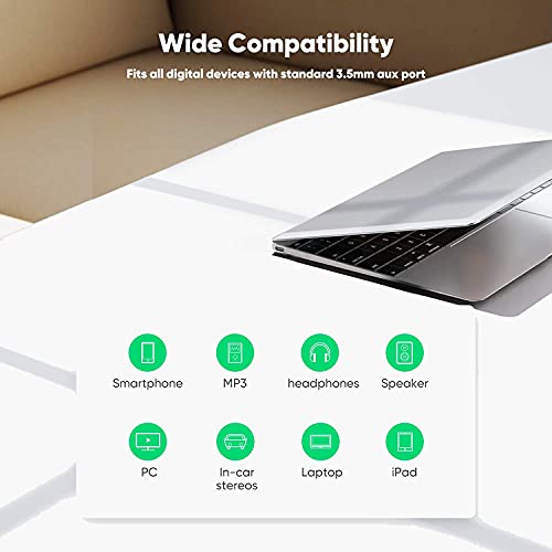 3,5mm Aux-Kabel Audiokabel voor Sony Muc-S12SM1/ 1AM2/1000XM4, 1.2M Verleng Jackkabel HIFI Hulpkabel Twisted Pair… - Image 6