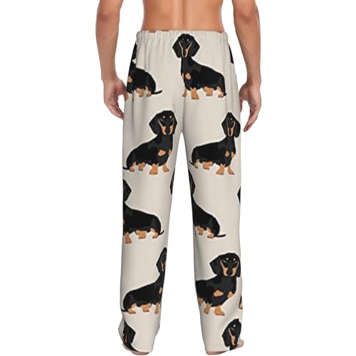 AMRANDOM Mens Pajama Pants Bottoms Lounge Pants Sleepwear PJs with Pockets3