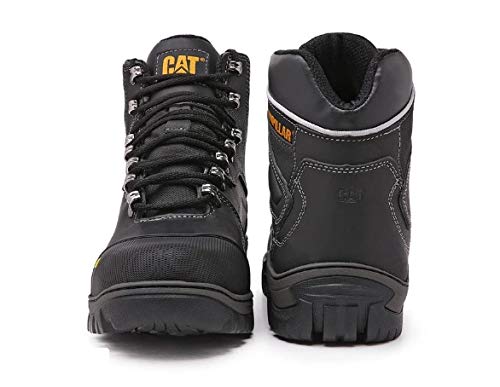 Bota Masculina Caterpillar Em Couro Lançamento Cor:Preto;Tamanho:40