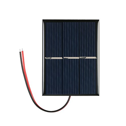 Gecheer Solarpanel Kit 0.65W 1.5V Solarmodul Solarpanel ideal, Solarzelle Photovoltaik Polykristallines Silizium…
