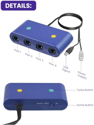 JZW-Shop Adapter for Gamecube Controller - 3